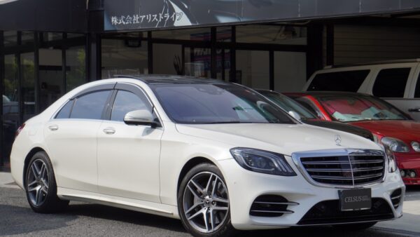 【メルセデスベンツ・Sクラス S560ロングAMGライン ショーファーPKG】入庫しました！（中古車販売）
