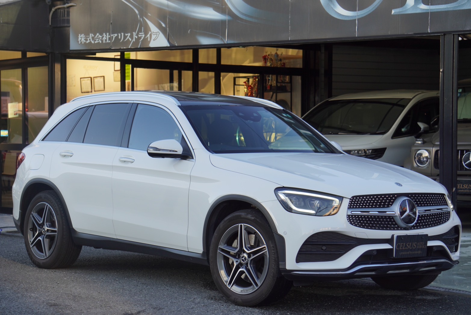 【メルセデスベンツ・GLCクラス GLC220d 4マチックAMGライン 4WD】入庫いたしました！（車検整備）